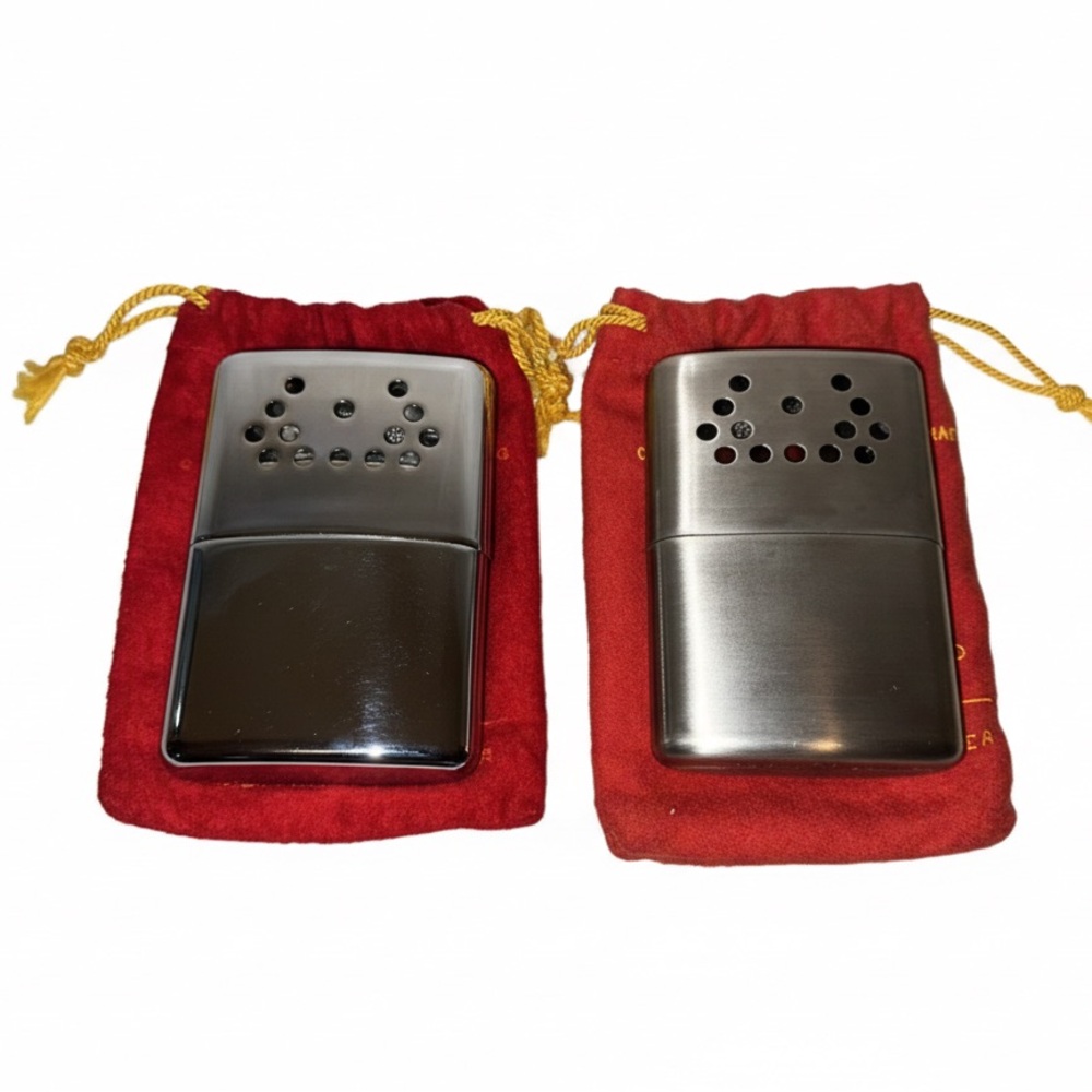 Vintage Jon-e Hand Warmers Set of 2 - 1960s USA Made Aladdin Mfg Co.